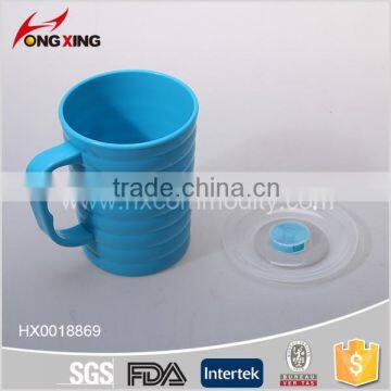 Ripple Design Portable Microwave Soup Mug With Cover photo-3