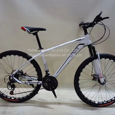 26 inches EF500 Speed Gear Aluminum Alloy Frame Bearing Stem Customized Men Mountain Bike Aluminum Bicycle 27.5 29 inches MTB