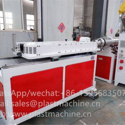 PE PP PVC PA SINGLE WALL CORRUGATED PIPE EXTRUSION LINE photo-4