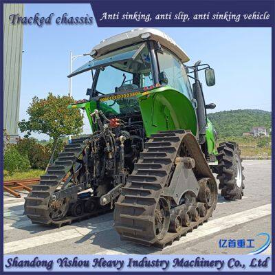 Tractor Modification With Anti Trap Track Chassis for Strong Off-road Performance photo-4