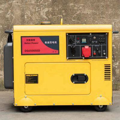 4.5kw dual voltage silent diesel generator  Belon Power