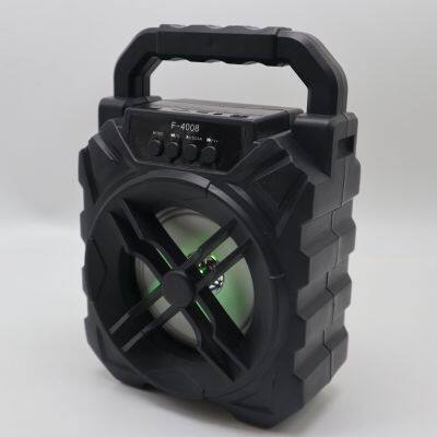 Portable FM Radio AUX Audio Voice Recording for Teachers Instructor Handheld RGB Speaker photo-2