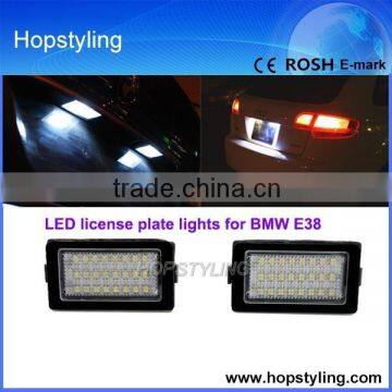 auto light kits china supplier license plate lamp for BMW E38 license plate light canbus No error code