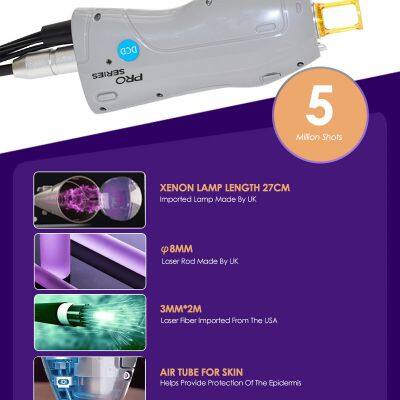 QM-755 Professional Candela 755nm Alexandrite Permanent Laser Hair Removal Machine