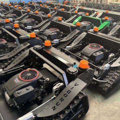 Remote Control Grass Cutter, China Remote Controlled Grass Cutter Price, Robot Lawn Mower for Hills for Sale photo-5