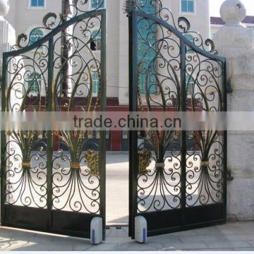 Galvanized Iron Metal Gates, iron swing main gate design