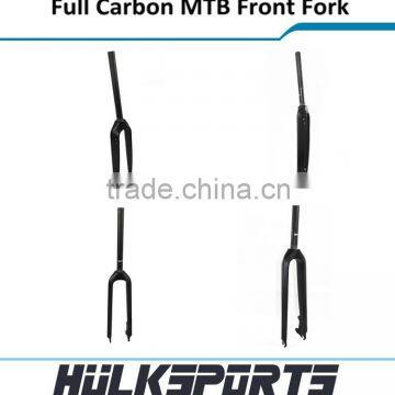 26er Mountain Bicycle Carbon Fork Stanchion Full Carbon Mtb Bike Fork With Axle-through Dropout System photo-2
