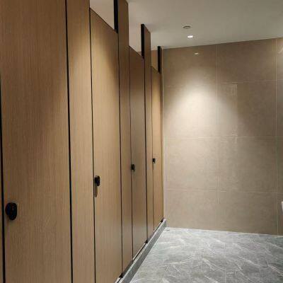 Bathroom Toilet Room Partitions Phenolic Resin Board Panel Office Toilet Cubicles for Sale