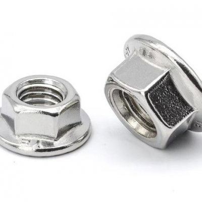 304 Stainless Steel Fasteners, Bolts, Flange Nuts, DIN6923 Anti Slip Nuts photo-5