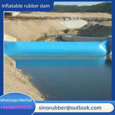 HG005 Seamless rubber dam, air shield dam, inflatable water gate, flood control water barrier