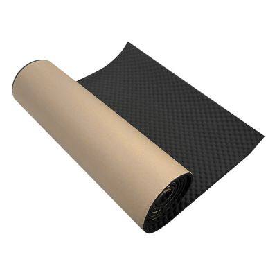 NBR Heat Resistant Composite Glass Fiber Aluminum Foil Anti-oxidation Roof Ceiling Thermal Insulation Foam Sound Absorbing Foam