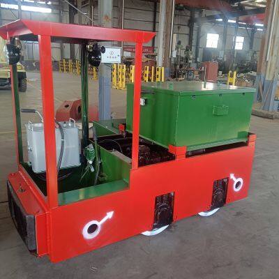 Senteng Rail Transport Electric Locomotive Underground Mine Car Transport Tractor Head Has Strong Traction Force