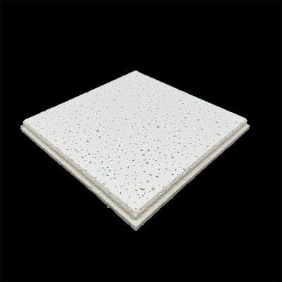 High Quality Acoustic Mineral Fiber Ceiling Tile for Office Building and School Projects photo-2