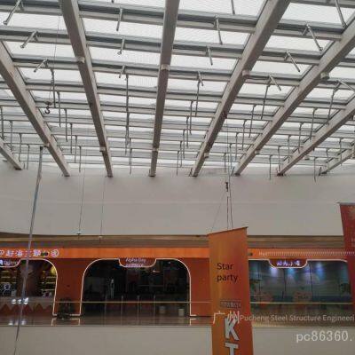 Glass Canopy, Glass Roof With Grid Structure, Grid Glass Greenhouse, Daylighting Roof of Grid With Bolted Spherical Joints, Production, Manufacturing and Sales of Grid Daylighting Canopies photo-4