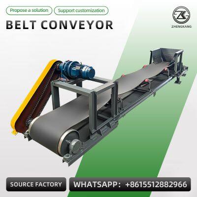 Mobile Belt Conveyor Adjustable Height Inclined Climbing Belt Conveyor Mining Sand Grain Logistics Loading Unloading Conveyor Belt Machine photo-5