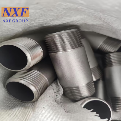 NXF UNS N10276 2.4819/NiMo16Cr15W/C276 OD DN15-1200 Pressure Class3000-9000 Nickel Alloy Forged Pipe Fitting Toe/Tbe Nipple photo-5