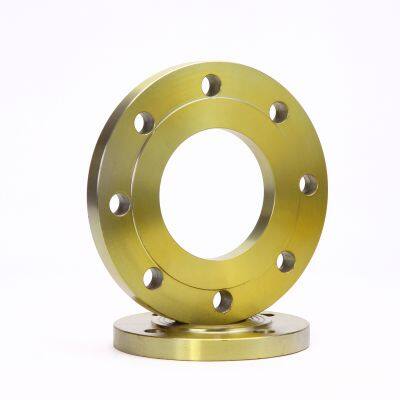 Flange de aço forjado inoxidável DIN Pn16 em placa RF, aço inoxidável 304 316L, acessório para tubos