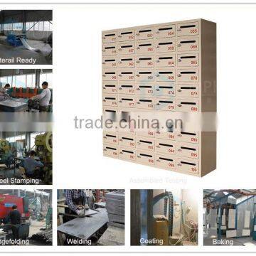 Used Patio Furniture Waterproof Metal Mailbox For Apartment Stainless Steel Mailbox photo-4