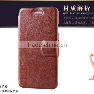 High Quality Flip Cover for BQ Aquaris E5 Case Leather photo-2