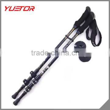 hot sale anti-shock with speed external lock aluminum 7075 trekking pole                        
                                                                                Supplier's Choice