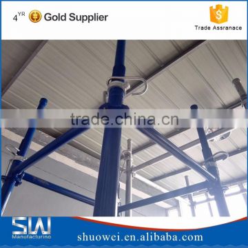 Adjustable scaffolding steel shoring prop