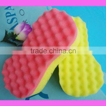 Wave shape car wash sponge ,car sponge, car cleaning sponge