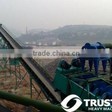 Long Distance Inclined Belt Conveyor With Large Capacity