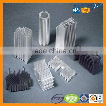 high quality aluminum Radiator profiles/heat sink in different Industry usage