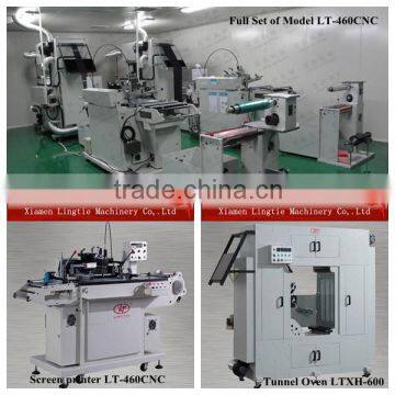 Automatic reel material screen printing machine for Frequency Passive Tags