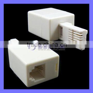 BT Phone Telephone Plug to RJ11 Socket Adaptor Convert Home Networking