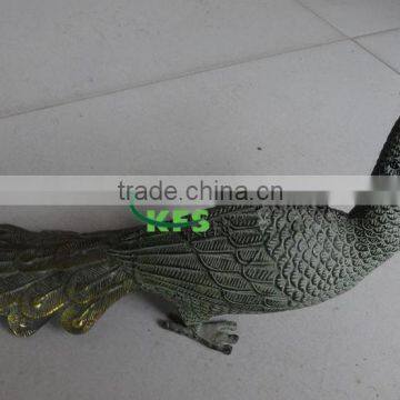 Bronze casting indoor put bird of Juno sculpture