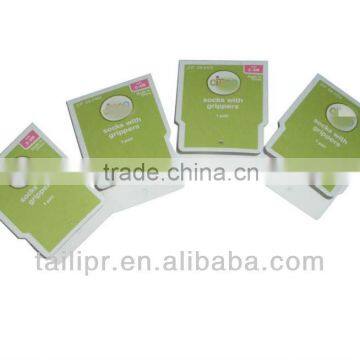 Socks & Hosiery Packing Card / Supermarket Used Card / Packaging Card