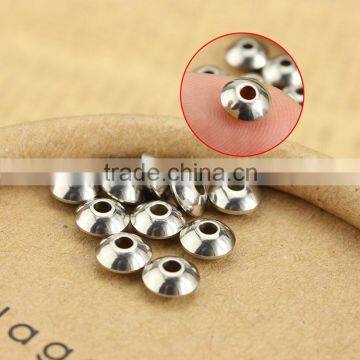 S840 Wholsale tiny stainless steel disc disk spacer bead