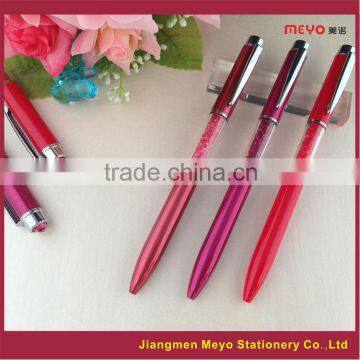 Business gift crystal pen, crystal pen for business man,bright stylus crystal pen