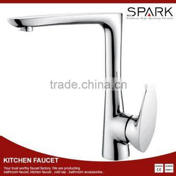 Modern unique single handle hot and cold kitchen faucet SW-101