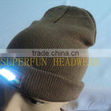 usefull in cold night LED beanies