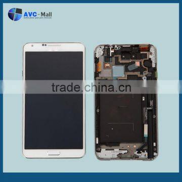 china alibaba express LCD dispaly with digitizer assembly for Samsung galaxy note3 N900 white