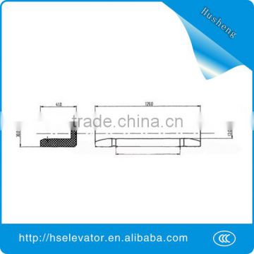 Elevator guide shoe busher manufacturer, elevator guide rail shoes