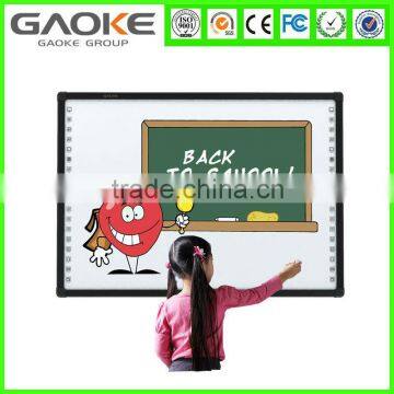 Finger touch electronic smart whiteboard interactive digital board infrared smart board cheap education electronic white board