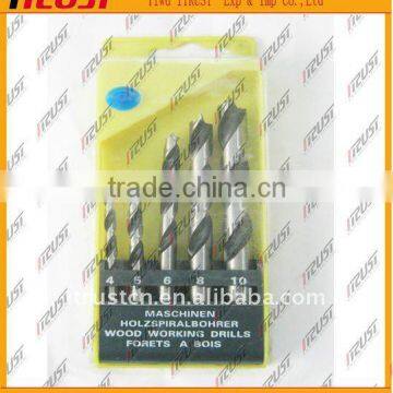 5pcs Wood Working Drills Set