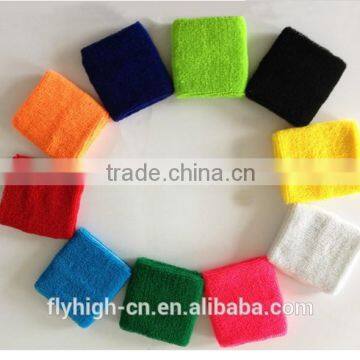 Wholesale terry sports wristband , promotion wristband