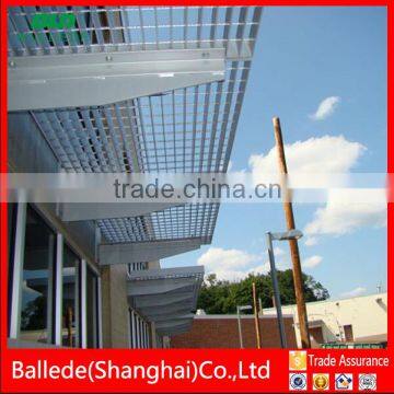 Specialty aluminum sunshading awning