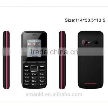 In Stock!Amanki Factory High Quality Unlocked Blu Cell Phone GSM Black