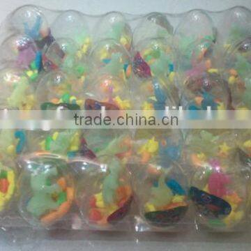 Transparent Dinosaur Egg Toy With Candy