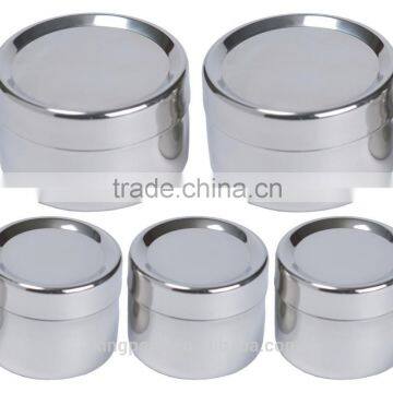 High quality Stainless Steel Snack Containers - Tiffin Sidekick - 5 Pack/stainless steel lunch box food container