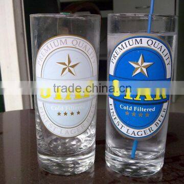 18 years factory direct sales cold water color changing glass cup