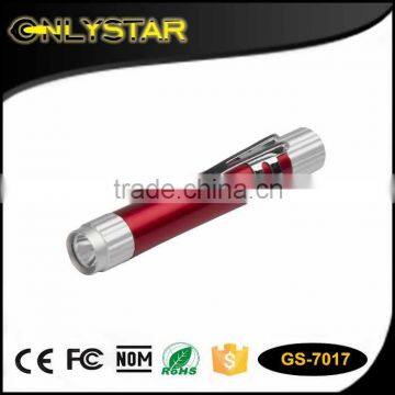 Onlystar GS-7017 Aluminum cell batteries 0.5W LED pen with led light