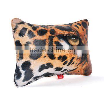 Leopard Right Eye Leather Case Throw Pillows With Printing Supplier's Choice photo-2
