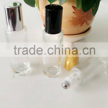 Clear Glass Roll on Bottles With Electrochemical Aluminum or Plastic Cap 15ml photo-2