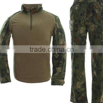 high flexibility Jungle python tactical suit in military uniform